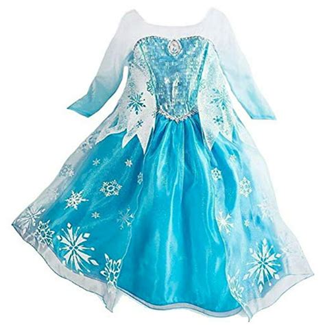 disney queen elsa dress|elsa dress 5 6 years.